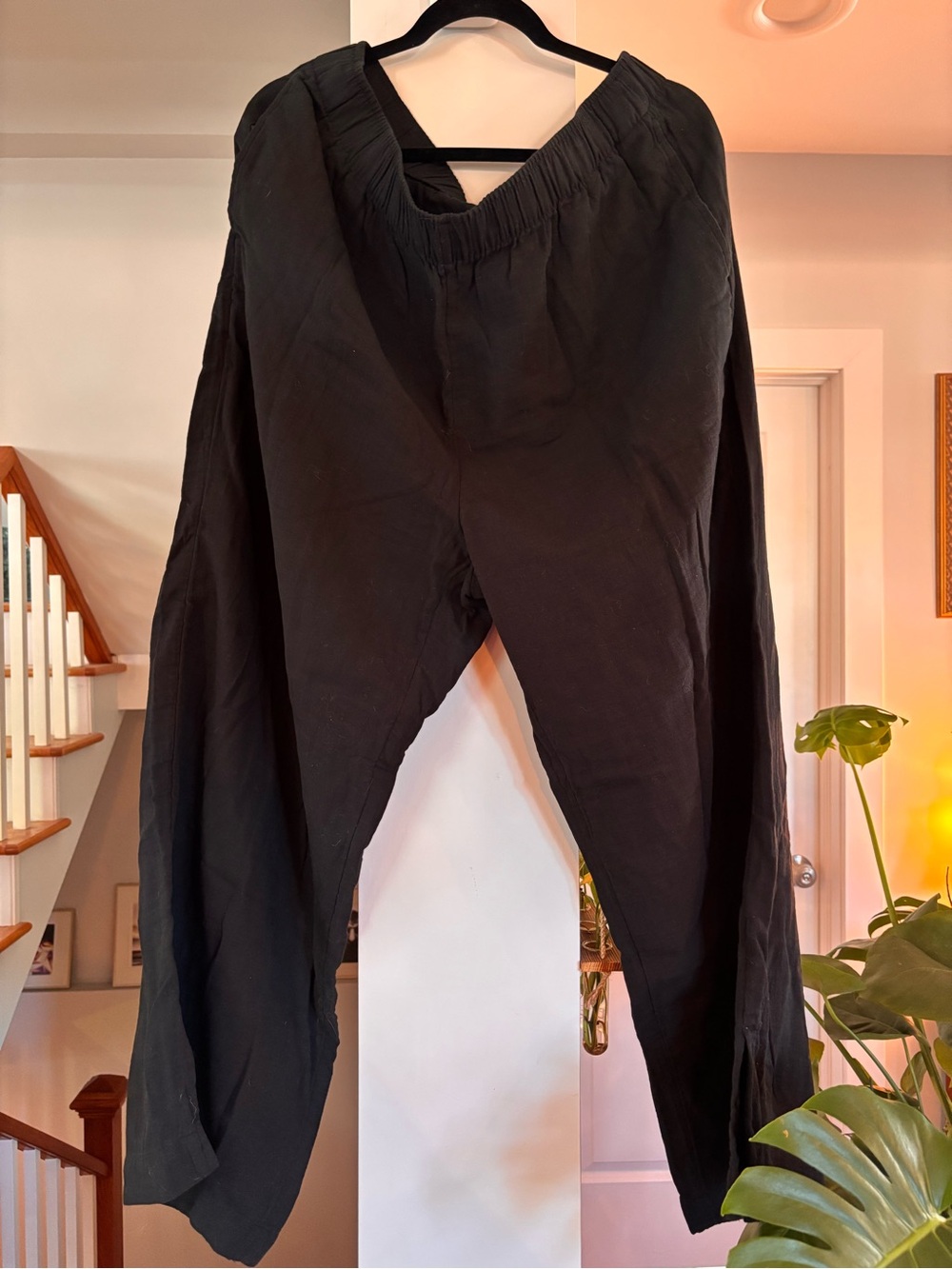Old Navy High Waisted Crinkle Gauze Women’s Wide Leg 100% Cotton - Size XL - Picture 3 of 6